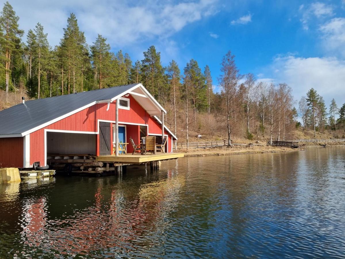 Boathouse Villa Mjallom Exterior photo